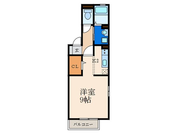 シルクハイツの物件間取画像